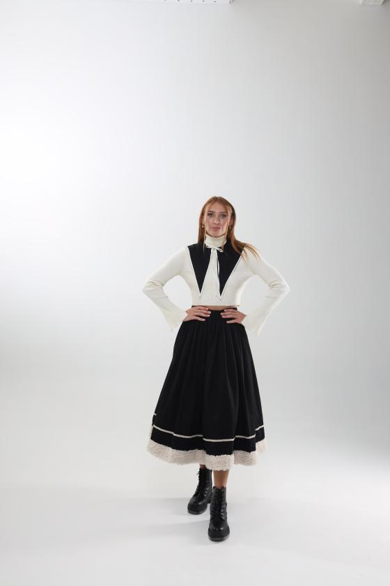 Спідниця з хутром Спідниця з хутром