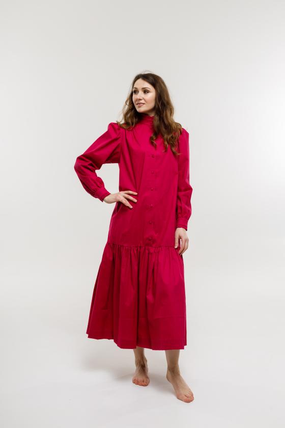 Сукня в малиновому кольорі