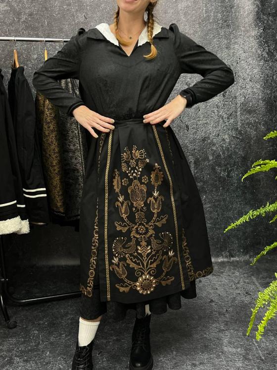 Комплект фартушок та запаска з вибійкою