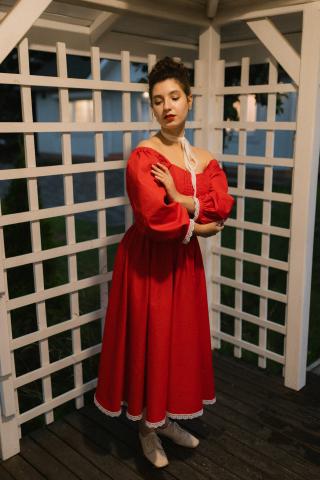 Сукня Анастасія червона (S)