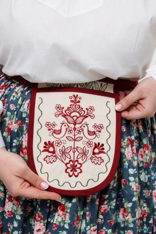 Кишеня Берегиня-дерево життя червона Кишеня Берегиня-дерево життя червона