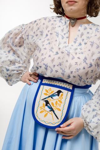 Кишеня Сороки синє оздоблення Кишеня Сороки синє оздоблення