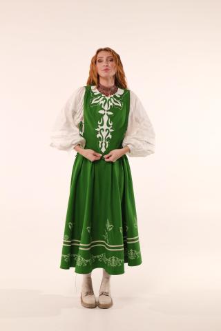 Двостороння камізелька з вишивкою (Індивідуальне пошиття)