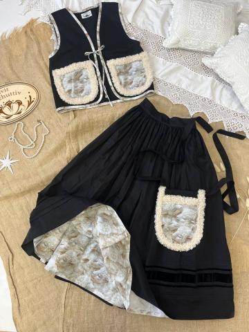 Двостороння спідниця Ягнята