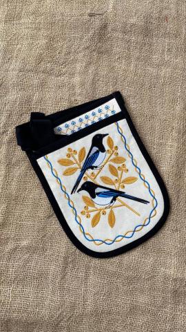 Кишеня Сороки чорне оздоблення