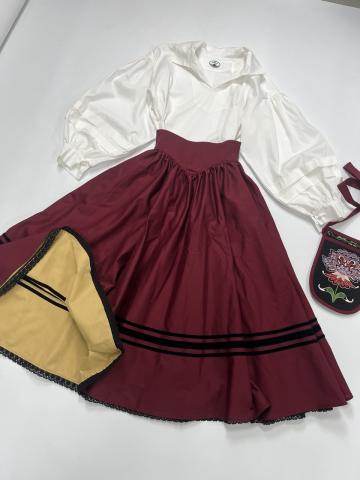 Двостороння спідниця з кокеткою (Індивідуальне пошиття)