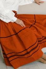 Спідниця зі стрічками на кокетці "Марія" (Індивідуальне пошиття) Спідниця зі стрічками на кокетці "Марія" (Індивідуальне пошиття)