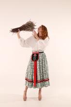 Кишеня Ірис, червоне оздоблення