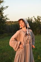 Сукня бохо one size з вибійкою