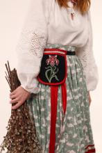 Кишеня Ірис, червоне оздоблення