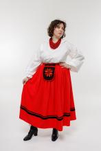 Спідниця червона