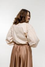 Сорочка з ґудзиками на спині (XS)