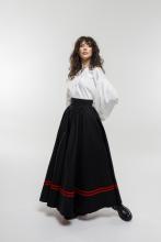 Двостороння спідниця з кокеткою