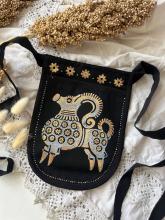 Кишенька з вибійкою Лембик та ручним розписом