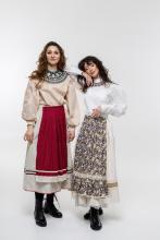 Спідничка зі змінними фартушками (Індивідуальне пошиття)