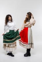 Спідничка зі змінними фартушками (Індивідуальне пошиття)