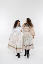Спідничка зі змінними фартушками (Індивідуальне пошиття)