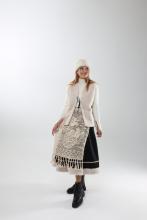 Фартушок Пташки, філейне плетіння