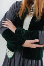 Кохта з оксамитом (M)