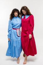 Сукня в малиновому кольорі