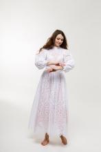 Сукня біла з прошви