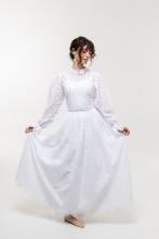 Сукня біла з прошви