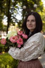 Сорочка лляна з декоративними рукавами (Індивідуальне пошиття)