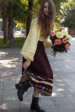 Сорочка з пишними рукавами (M)