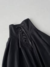 Спідниця з високим корсетним поясом з вибійкою