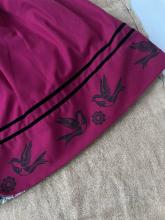 Спідниця двостороння з вибійкою