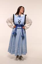 Камізелька з вишивкою кози (Індивідуальне пошиття)