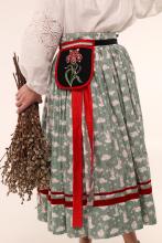 Кишеня Ірис, червоне оздоблення