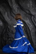 Сукня з мереживом синя (M) Сукня з мереживом синя (M)