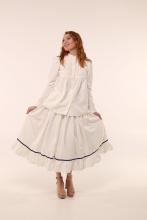 Спідниця зі шляркою, жакардова (Індивідуальне пошиття)