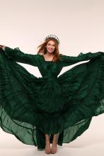 Сукня зелена (Індивідуальне пошиття)