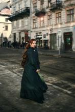 Сукня смарагдова