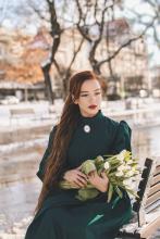 Сукня смарагдова (Індивідуальне пошиття)