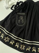 Двостороння спідниця з вибійкою Баранці Двостороння спідниця з вибійкою Баранці