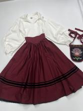 Двостороння спідниця з кокеткою (Індивідуальне пошиття)